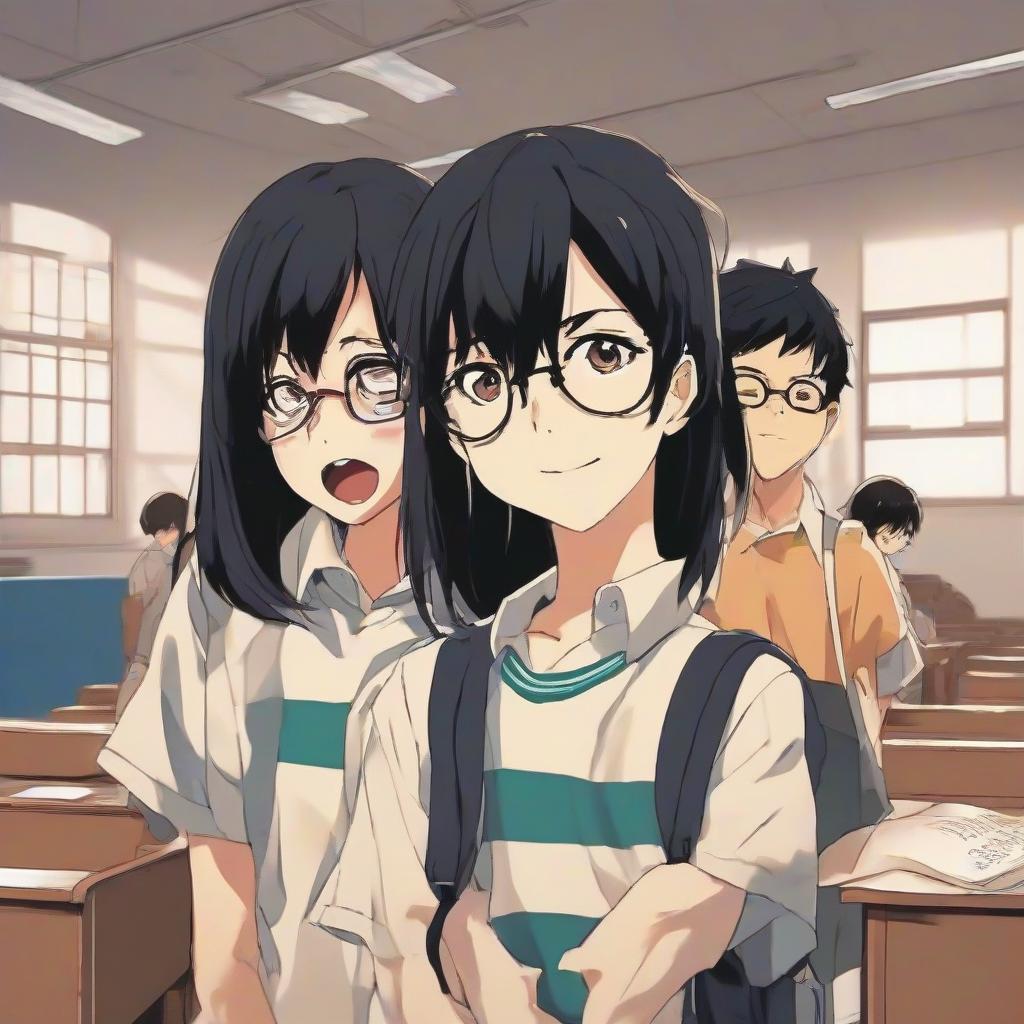 Glasses With a Chance of Delinquent Anime Cast & Premiere