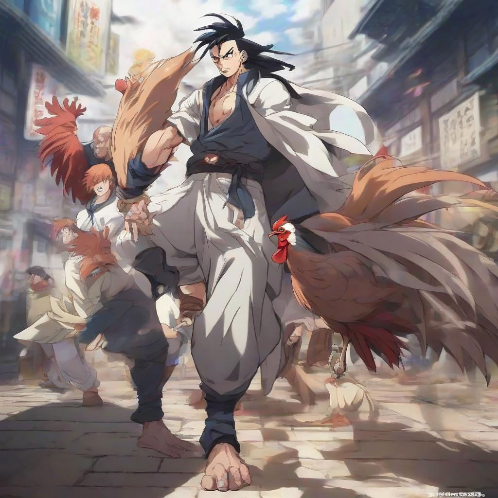 Rooster Fighter Anime
