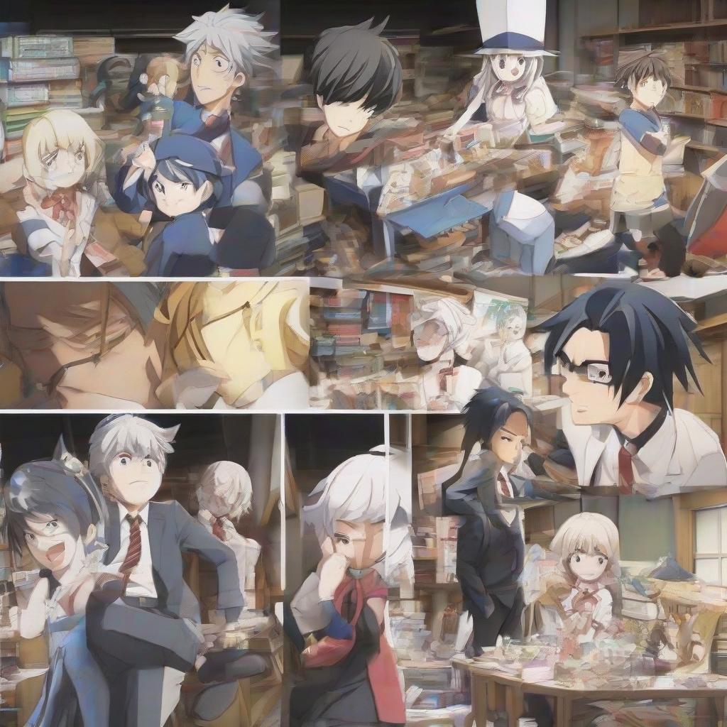 Kodansha Celebrates Its Biggest Manga in Papercraft Crossover Anime Short