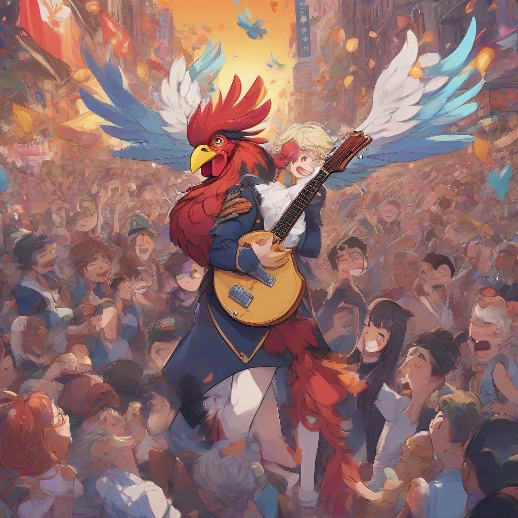 Rooster Fighter Anime & New Manga Arrive August 4th