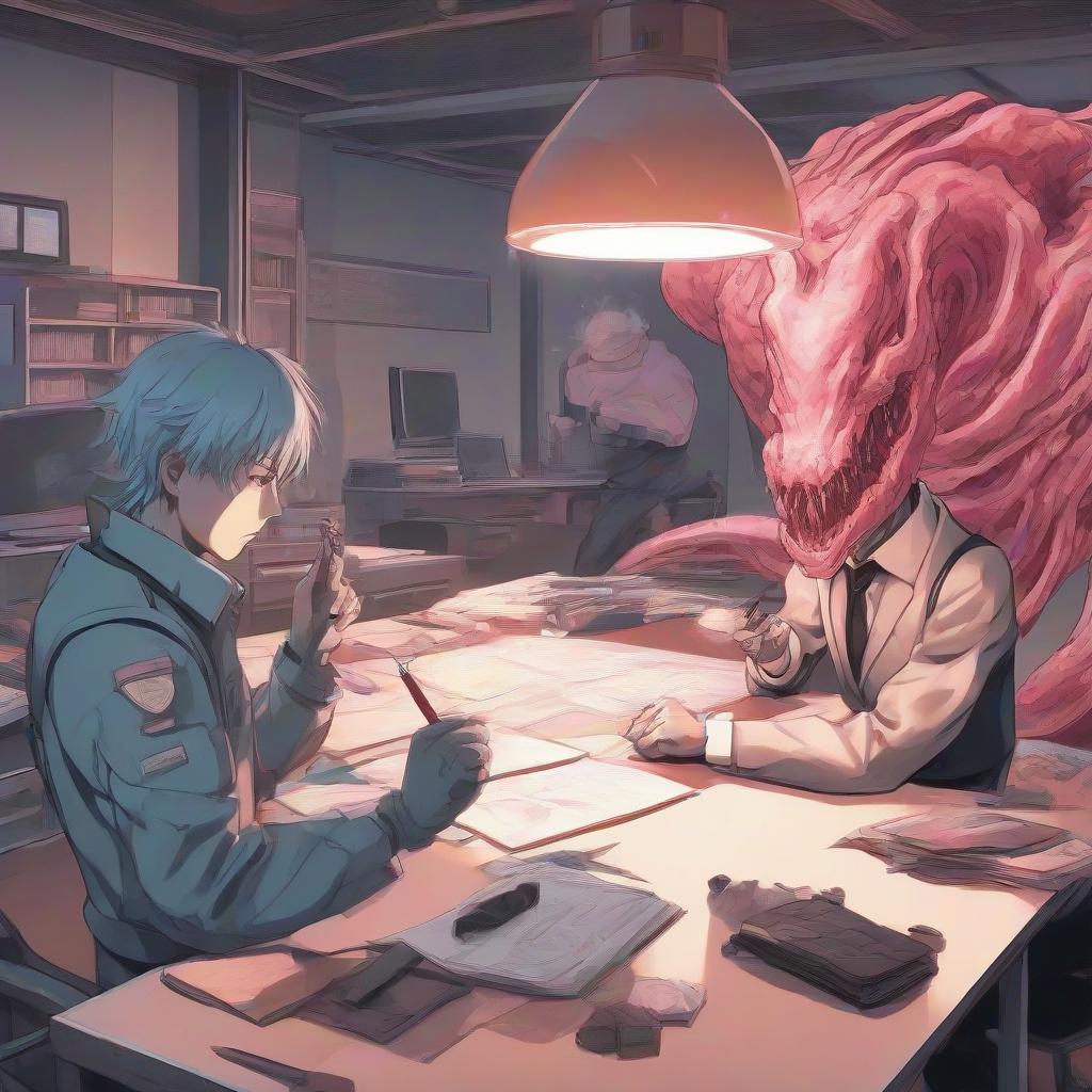 Uoto Unveils Hallucination Meat & Test Taker Manga