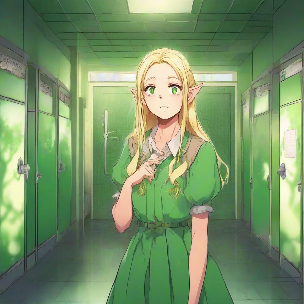 Elf Teacher Toilet Anime Adaptation Announced by Deregula