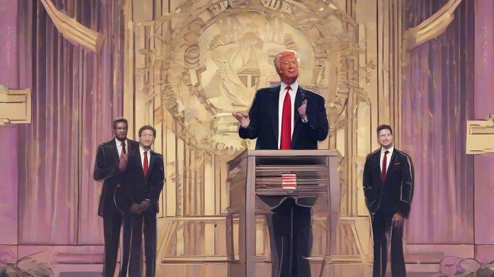 SNL 트럼프 상 시상식 풍자, 머스크 깜짝 등장