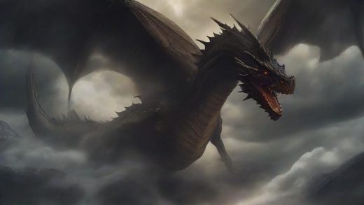 용의 등장과 기사의 고뇌