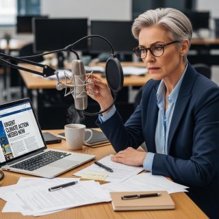 낸시 휠러, 마지막 조건은 언론인