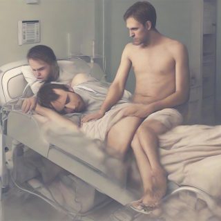 에반 단도, 포르노 전송 후 입원