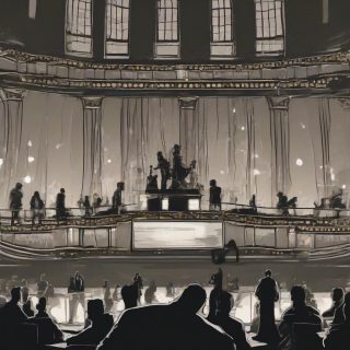 스타 총출동 런던 TV 스크리닝 성황