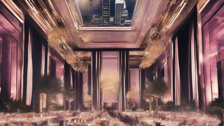 오스카 여성 후보 위한 DVF 스타 만찬 현장