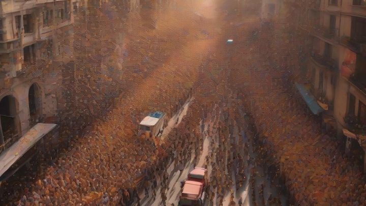 뉴욕 닉스 챔피언 퍼레이드 도시의 환호