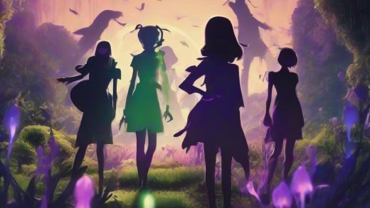 스타 탐정 프리큐어 극장판, 미래 변신과 미스터리 정원