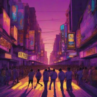 BTS 리마 열기! 거리도 '아베니다 BTS'로 변신